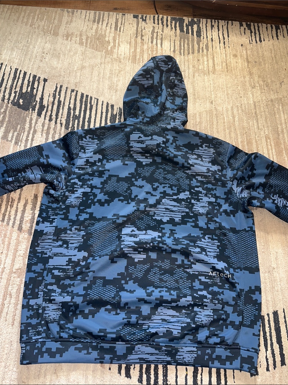 Aftco Reaper Tactical Sweatshirt - Navy Digi Camo - Picture 8 of 8
